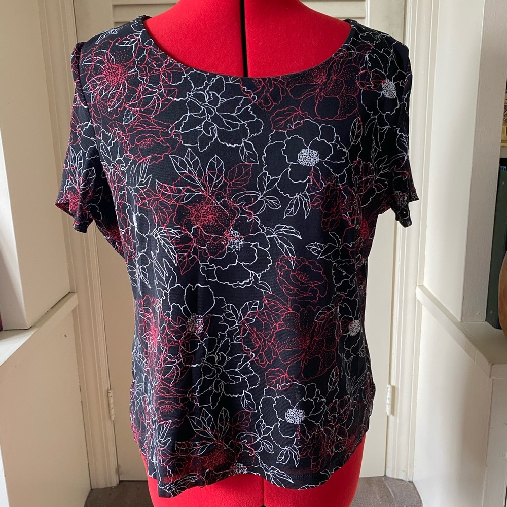 Emma James XL ladies blouse short sleeves